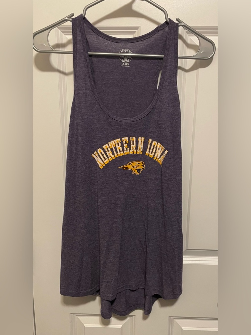 Women’s Riavalry Threads Northern Iowa Purple Racerback Tank